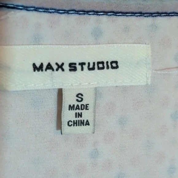 Max Studio Sleeveless Flounce Dress Size S - Picture 4 of 8